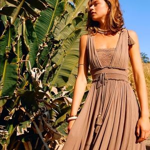Free People Santa Maria maxi dress size S